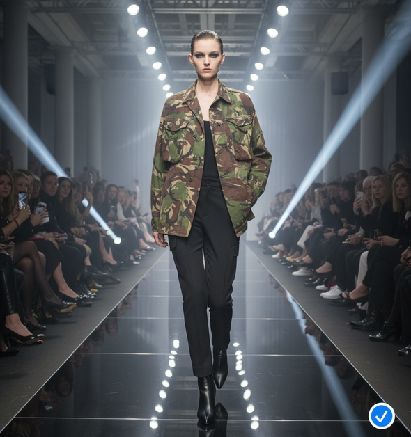 British combat shirt tropical