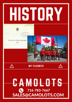 Authentic 1950's Canadian Civil Defense Wool Blanket, Brand New *Very RARE*