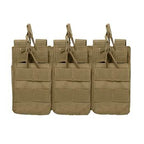 MOLLE Open Top Six Rifle Mag Pouch