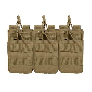 MOLLE Open Top Six Rifle Mag Pouch