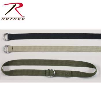 Military D-Ring Expedition Web Belt