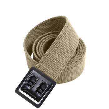 Military Web Belts With Open Face Buckle