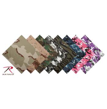 Large Camo Bandana