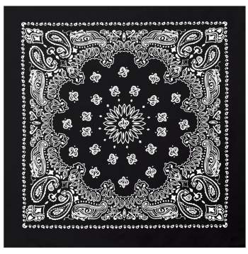 Trainmen Paisley Bandana – Extra-Large 27” X 27"