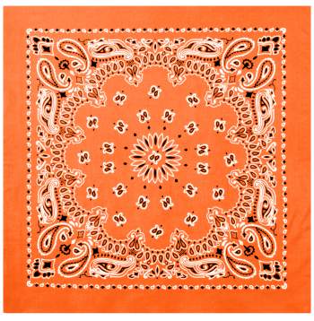 Trainmen Paisley Bandana – Extra-Large 27” X 27"