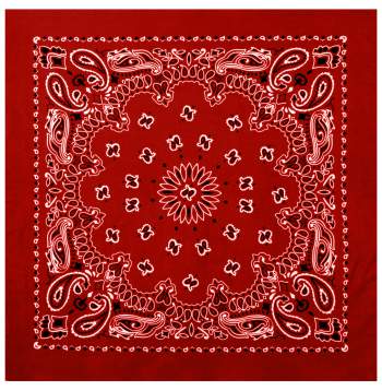 Trainmen Paisley Bandana – Extra-Large 27” X 27"