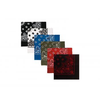 Trainmen Paisley Bandana – Extra-Large 27” X 27"