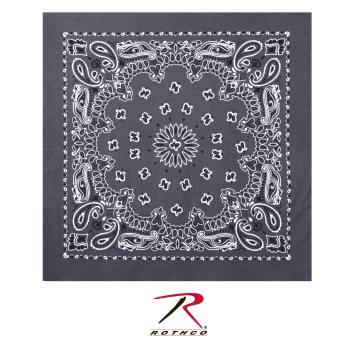 Trainmen Paisley Bandana – Extra-Large 27” X 27"
