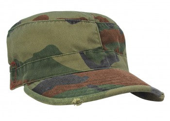 Vintage Style Camo Fatigue Caps