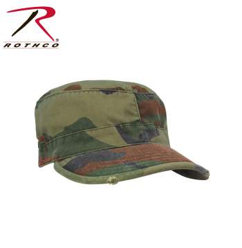 Vintage Style Camo Fatigue Caps