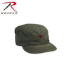 Vintage Style Fatigue Cap w/ Red Star