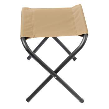 Lightweight Folding Camp Stool - Coyote Brown