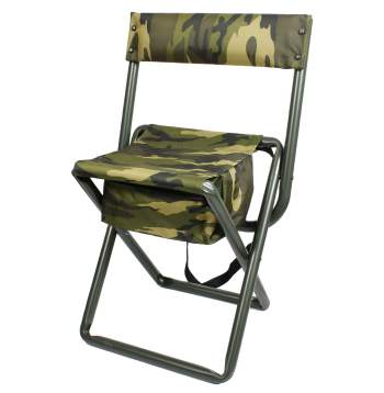 Deluxe Folding Stool With Pouch