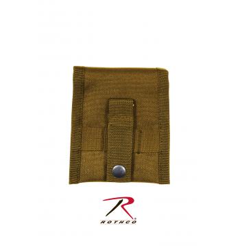 Rothco Coyote - Molle Compatible Compass Pouch, Brown
