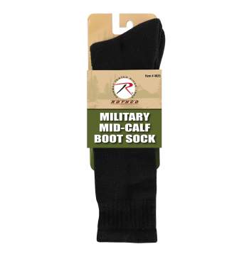 Mid-Calf Military Boot Sock