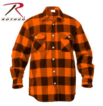 Heavy Weight Solid Flannel Shirt