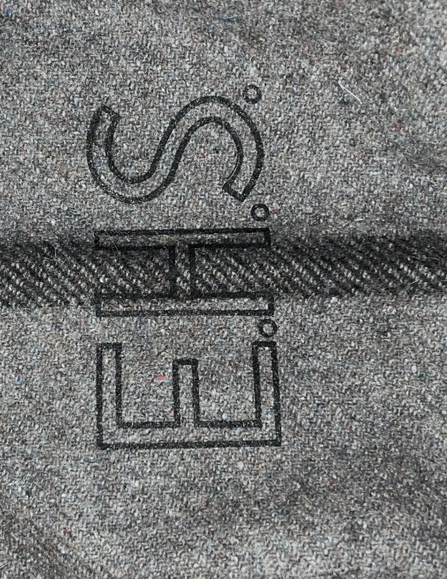 Authentic 1950's Canadian Civil Defense Wool Blanket, Brand New *Very RARE*