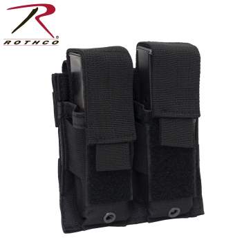 MOLLE Double Pistol Mag Pouch