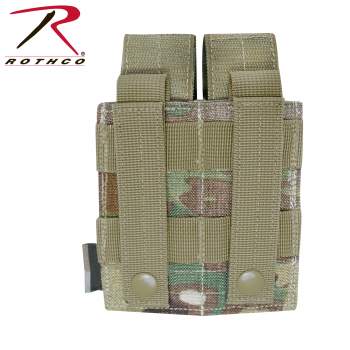 MOLLE Double Pistol Mag Pouch