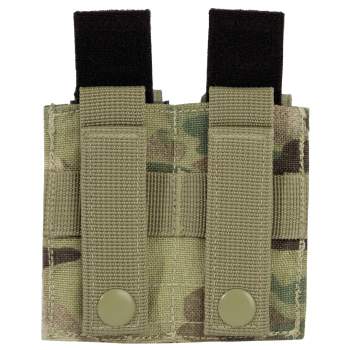 MOLLE Double Pistol Mag Pouch With Insert