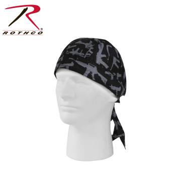 Gun Pattern Headwrap