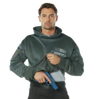 Thin Blue Line Concealed Carry Hoodie
