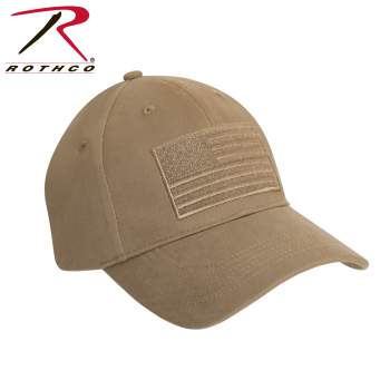 Hook & Loop U.S. Flag Low Profile Cap