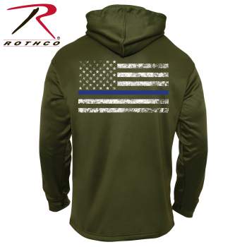 Thin Blue Line Concealed Carry Hoodie