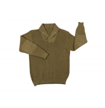 WWII Vintage Style Mechanics Sweater - Khaki