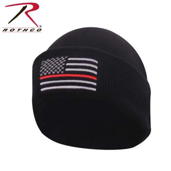 Deluxe Thin Red Line Watch Cap