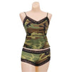 Women's Lace Trimmed Camo Camisole