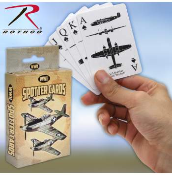 WWII Spotter Playing Cards