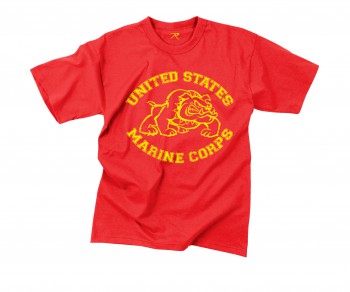 Vintage Style U.S. Marine Bulldog T-Shirt