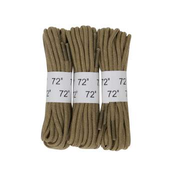 72" Boot Laces - 3 Pack