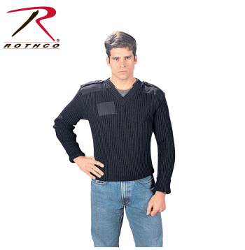 G.I. Type Wool V-Neck Sweater