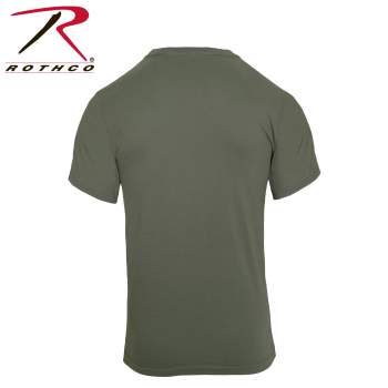 Solid Color 100% Cotton T-Shirt