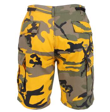 Military Cargo Shorts –  Fun Colors