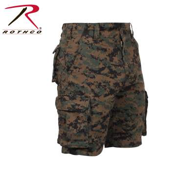 Tactical Camo BDU Shorts – Durable Military Cargo Shorts