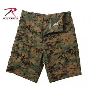 Tactical Camo BDU Shorts – Durable Military Cargo Shorts
