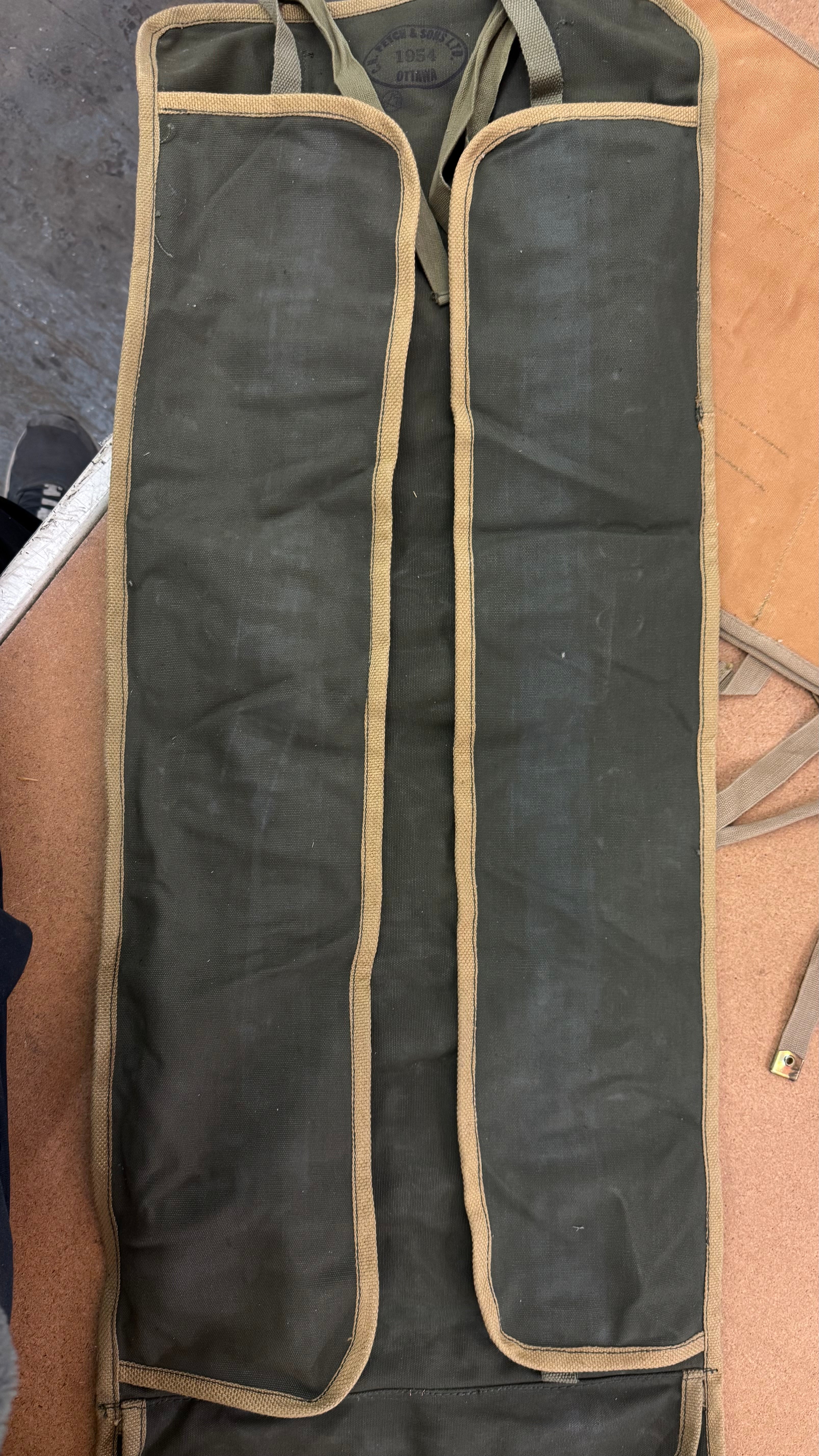 1950's CF Military Tool Roll, NEW Real Deal