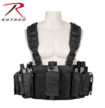 Tactical Russian Style Vest Chest Rig Combat Magazine Pouch Bag