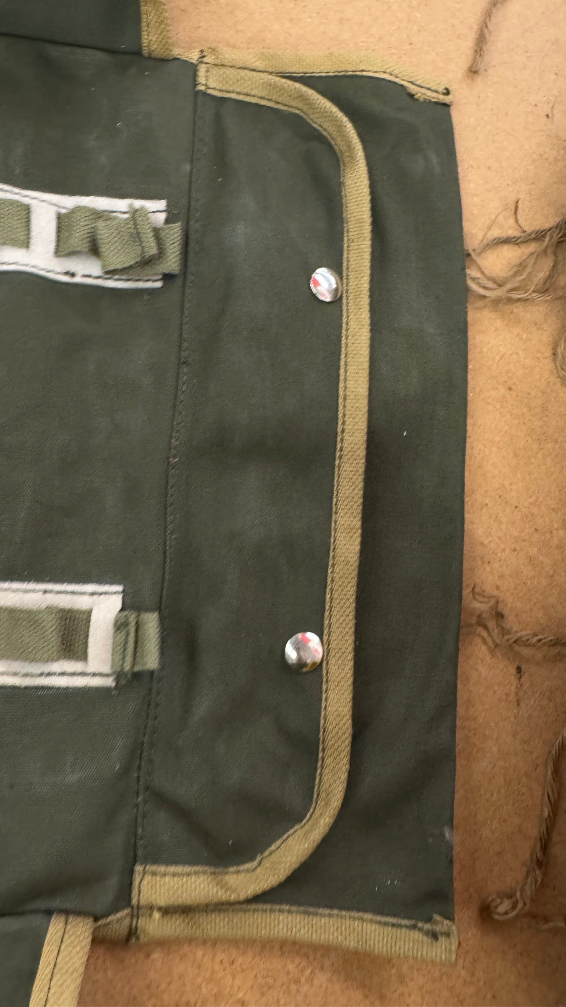 1950's CF Military Tool Roll, NEW Real Deal