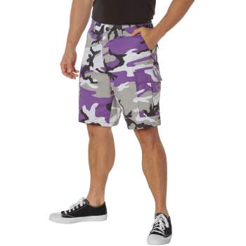 Military Cargo Shorts –  Fun Colors