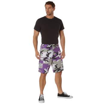 Military Cargo Shorts –  Fun Colors