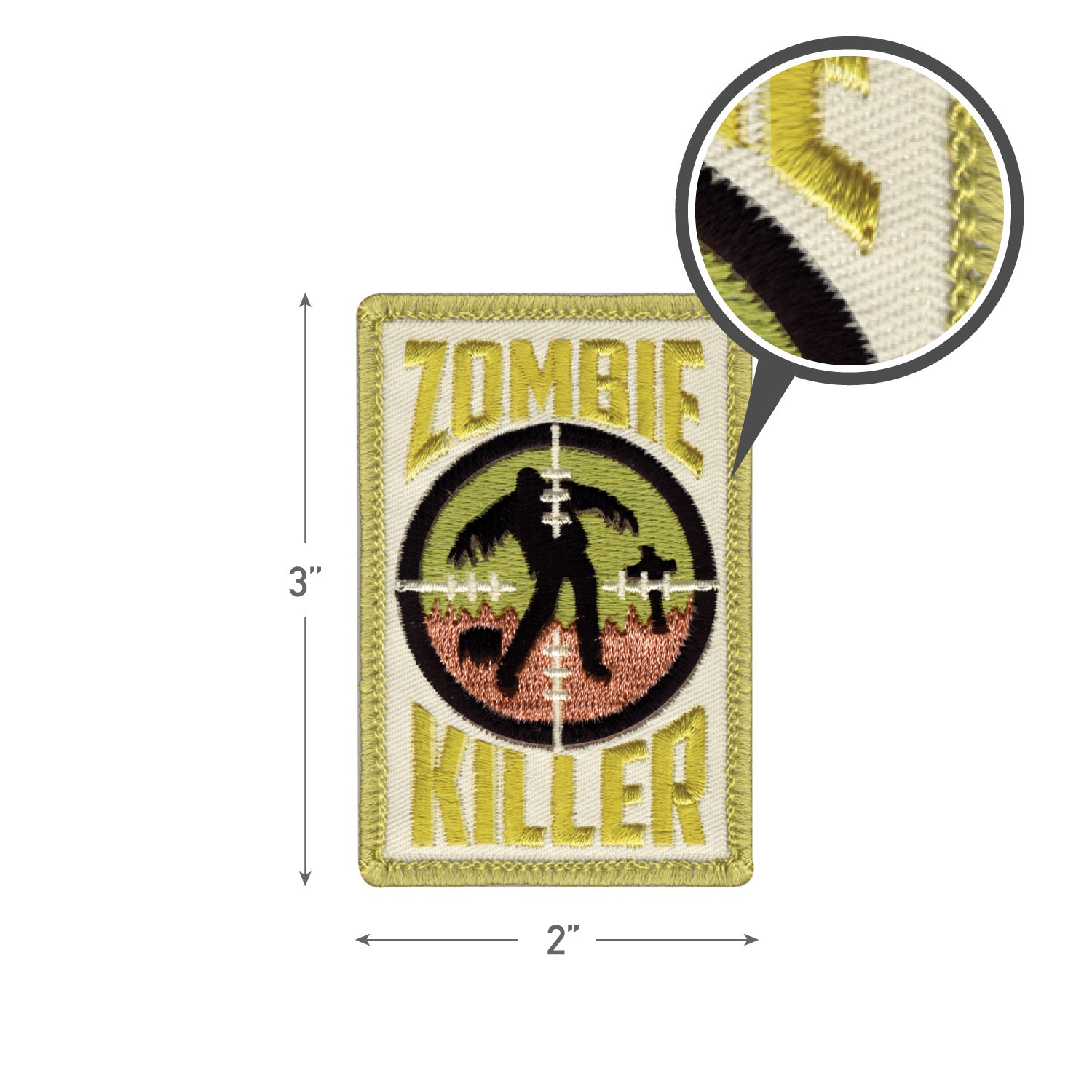Rothco Zombie Killer Morale Patch