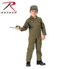 Kid's Flight Coverall With Patches