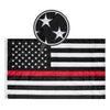 Deluxe Thin Red Line Flag / 3' X 5'
