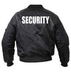 MA-1 Flight Jacket With Security Print