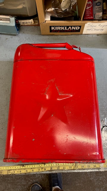 Gas or Jerry Can with Red Star (Rare)