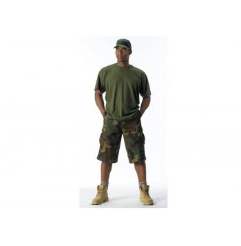 Long Camo BDU Shorts – Tactical Military-Style Cargo Shorts